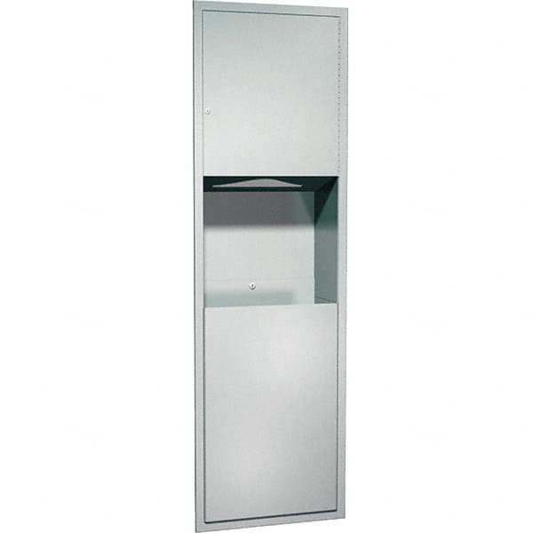 Paper Towel Dispenser: Manual, Stainless Steel MPN:04697