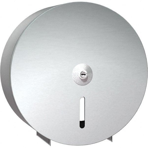 Jumbo Single Roll Stainless Steel Toilet Tissue Dispenser MPN:0046