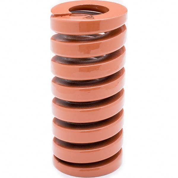 Die Spring: 14 mm Hole Dia, 7 mm Rod Dia, 30 mm Free Length, Brown MPN:ASB 14 X 30