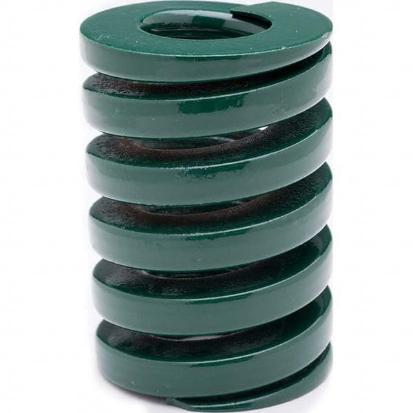 Die Spring: 10 mm Hole Dia, 5 mm Rod Dia, 70 mm Free Length, Green MPN:ASH 10 X 70