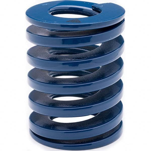 Die Spring: 18 mm Hole Dia, 9 mm Rod Dia, 30 mm Free Length, Blue MPN:ASL 18 X 30