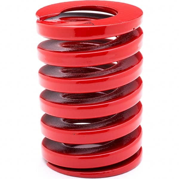 Die Spring: 12 mm Hole Dia, 6 mm Rod Dia, 30 mm Free Length, Red MPN:ASM 12 X 30