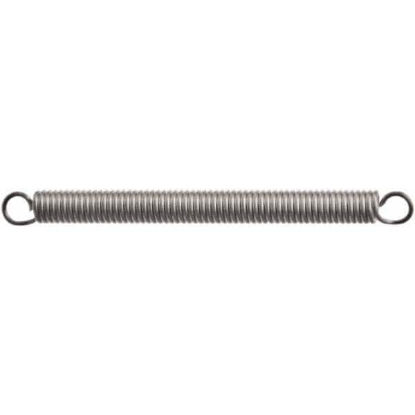 Extension Spring: 3.05 mm OD, 16.51 mm Extended Length MPN:E01200160500X