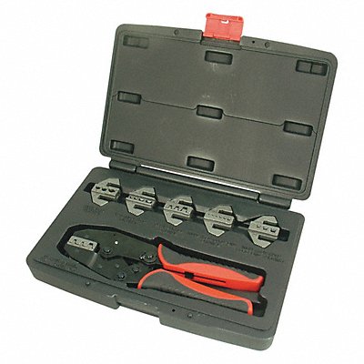 Quick Ratchet Crimping Tool Set 7 pcs. MPN:9477