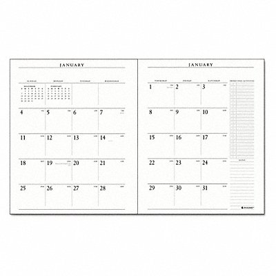 Desk Pad Calendar Refill 9 x 11 MPN:709091014