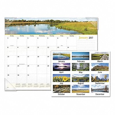 Desk Calendar Landscape 22 x17 MPN:89802