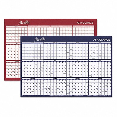 Horizontal Erasable WallCalendar 32 X48 MPN:A152