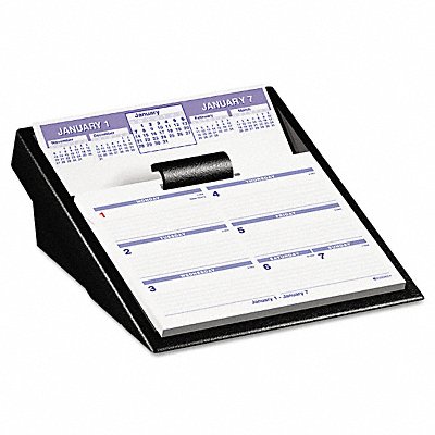 Desk Calendar w/Base Weekly 5-5/8 x 7 In MPN:AAGSW700X00