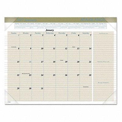 Desk Calendar 22 X17 Buff MPN:HT1500