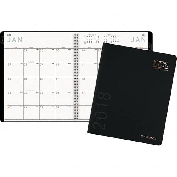 Monthly Planner: 48 Sheets, Unruled, White Paper MPN:AAG70260X05