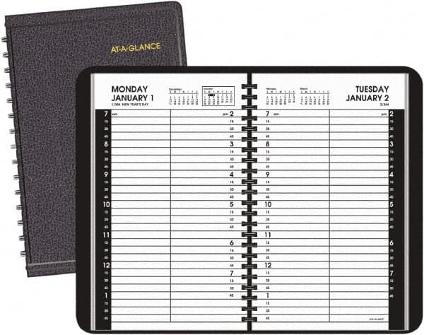 Appointment Book: 365 Sheets, Ruled Blocks, White Paper MPN:AAG7080005