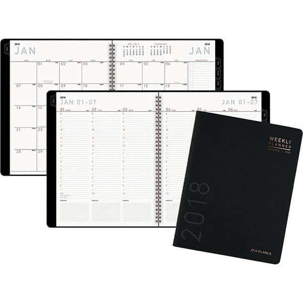 Weekly/Monthly Planner: 160 Sheets, Ruled Blocks, White Paper MPN:AAG70950X05