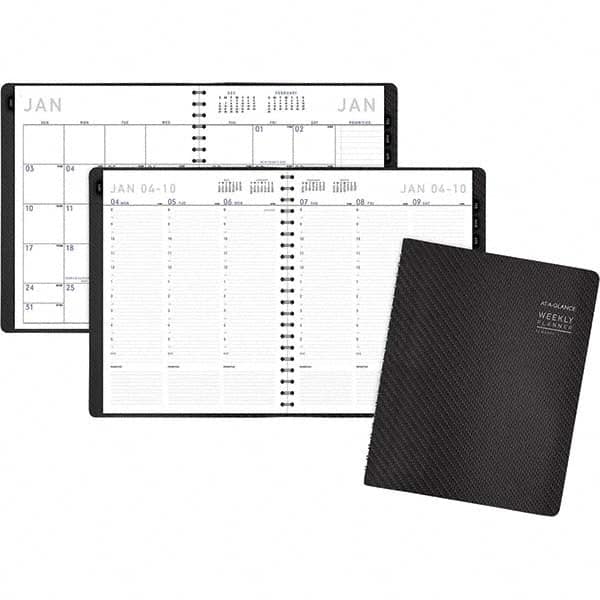 Weekly/Monthly Planner: 36 Sheets, Ruled Blocks, White Paper MPN:AAG70950X45