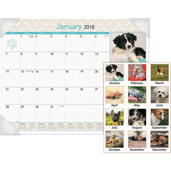 Desk Pad Calendar: 12 Sheets MPN:AAGDMD16632