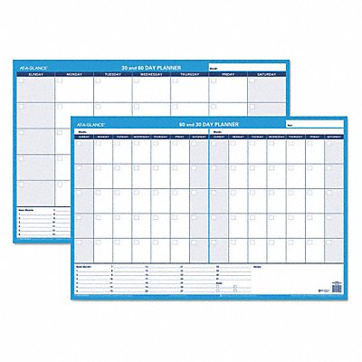 Undated Horizontal Wall Planner Erasable MPN:PM233-28