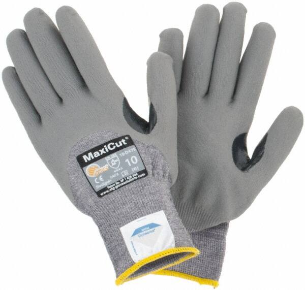 Cut-Resistant Gloves: Size XL, ANSI Cut A4, Dyneema MPN:19-D475/XL