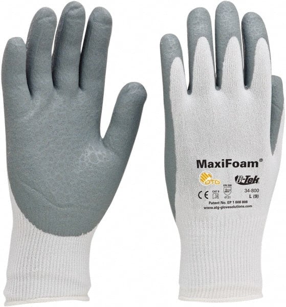 General Purpose Work Gloves: X-Small, Nitrile Coated, Nylon MPN:34-800/XS