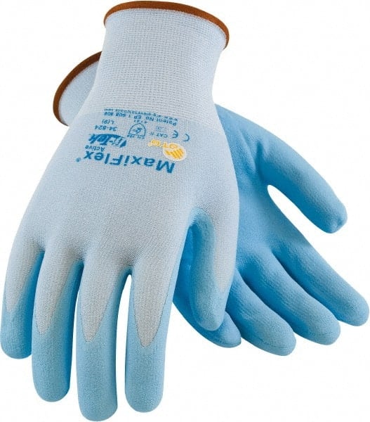 Size L (9) Nitrile Coated Nylon General Protection Work Gloves MPN:34-824/L