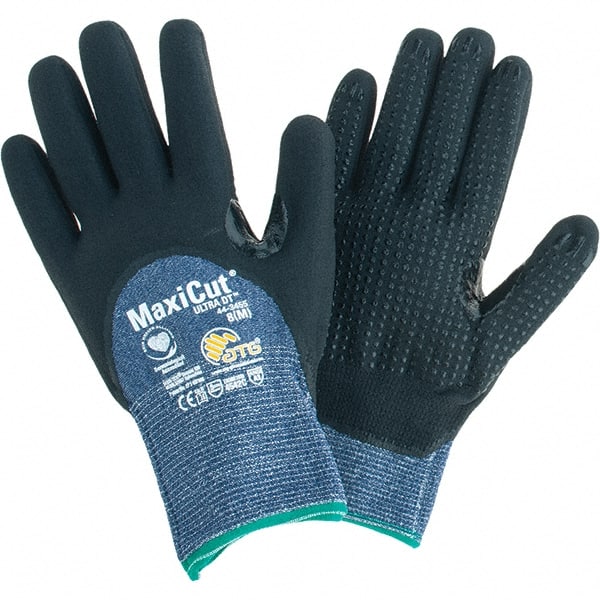 Cut-Resistant Gloves: Size M, ANSI Cut A3, Nitrile, Synthetic MPN:44-3455/M