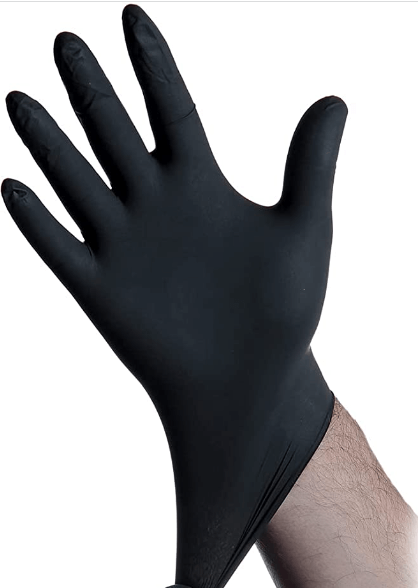 Black Lightning Gloves medium b PK100 MPN:ASPBLM