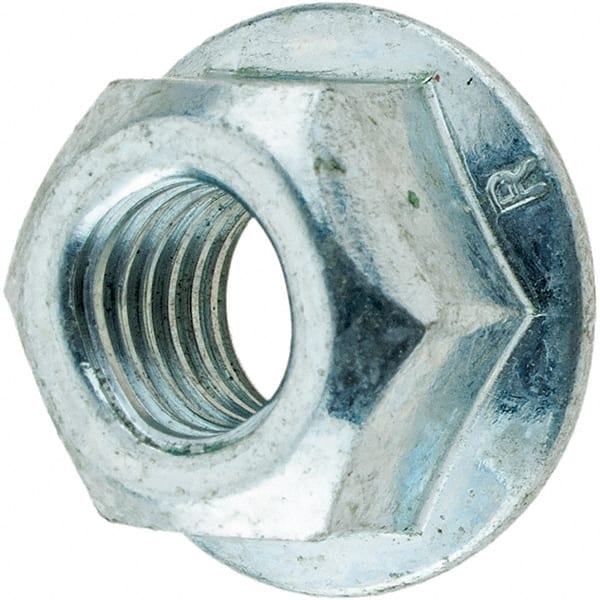 M8x1.25, 17mm Flange Diam, 13mm Across Flats, Flange Nut MPN:11709