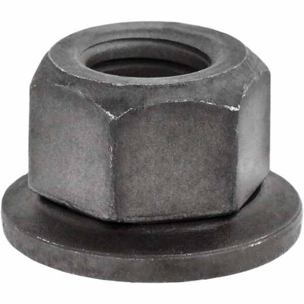 Hex Nut: M6 x 1, Zinc & Yellow Finish MPN:16774