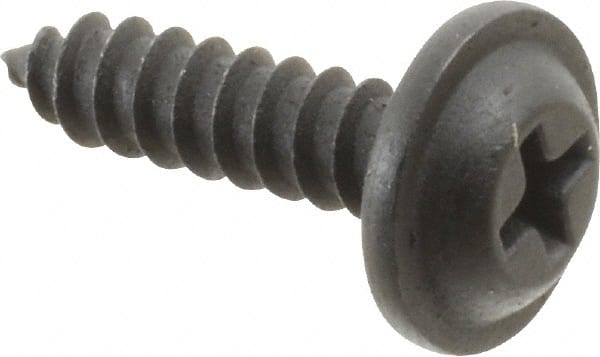 Sheet Metal Screw: #10, Flat Head, Phillips MPN:12953