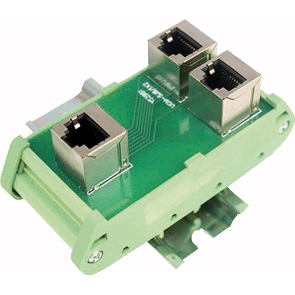 Data Port Receptacles, Receptacle Configuration: Ethernet , Number of Ports: 3 , Number of Power Receptacles: 0 , Number of Switches: 0  MPN:ASI470999