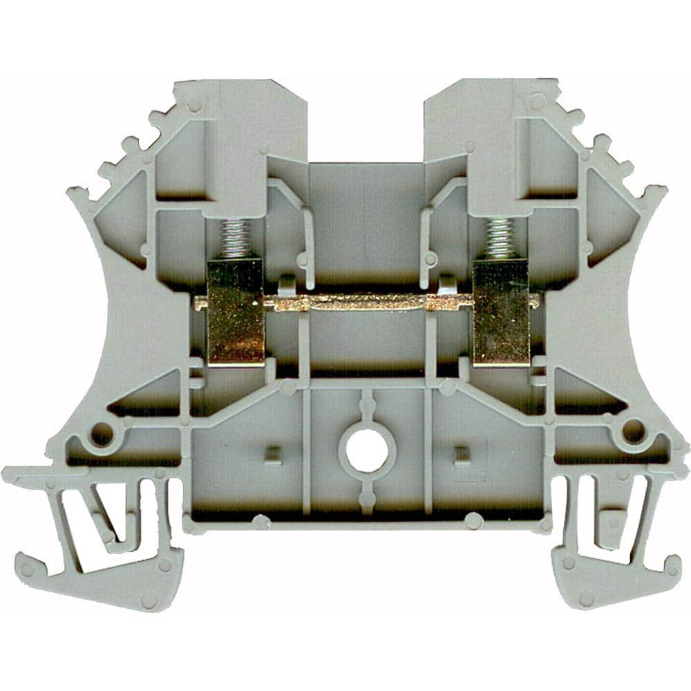 Terminal Blocks, Block Type: General Purpose , Mounting Type: DIN Rail , Voltage: 600 , Amperage: 25 , Number of Contacts: 2  MPN:ASI1492J3