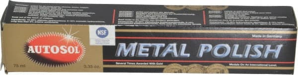 Metal Cleaner: Paste, 3.33 fl oz Tube MPN:1000