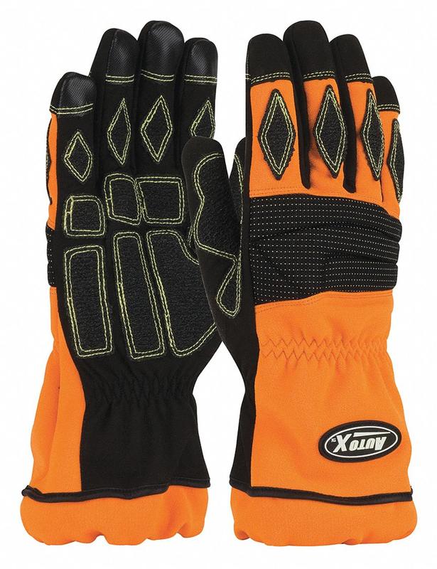 Rescue Gloves M Orange Polyurethane PR MPN:911-AX9/M