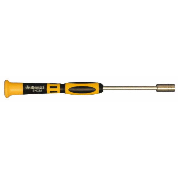 Electronic Nut Driver: Solid Shaft, Ergonomic Handle, 6-3/4