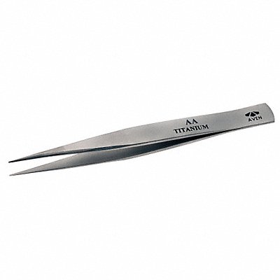 Precision Tweezer Titanium 4-1/2 In MPN:18013TT