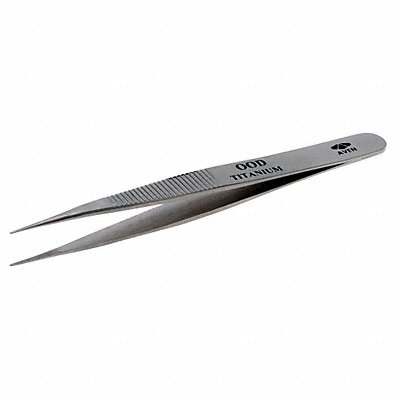 Precision Tweezer Titanium 4-1/2 In MPN:18037TT