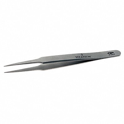 Precision Tweezer Titanium 4-1/2 In MPN:18046TT