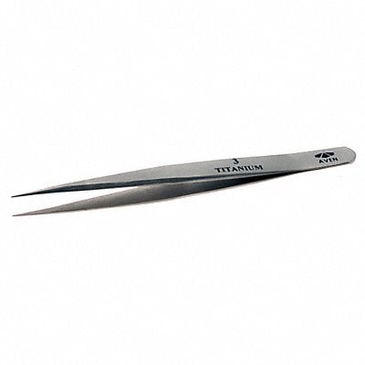 Precision Tweezer Titanium 4-1/2 In MPN:18053TT