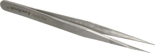 Precision Tweezer: 3-SA, Straight Tip, 4-3/4