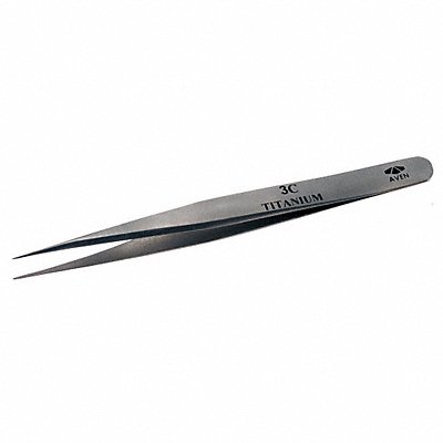 Precision Tweezer Titanium 4-1/2 In MPN:18056TT