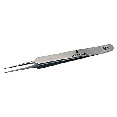 Precision Tweezer Titanium 4-1/2 In MPN:18062TT