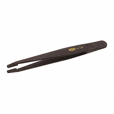 Tweezer Straight Flat Broad Plastic MPN:18526