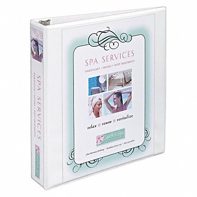 3-Ring Binder 1-1/2 White MPN:AVE05404