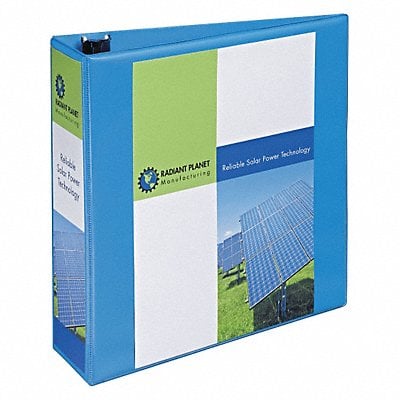 3-Ring Binder 3 Light Blue MPN:AVE05601