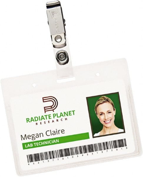 Clip-On Badge Holder MPN:02921