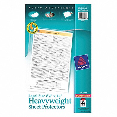 Clear Sheet Protector PK25 MPN:73897