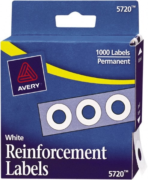 Label Maker Label: White, 1/4