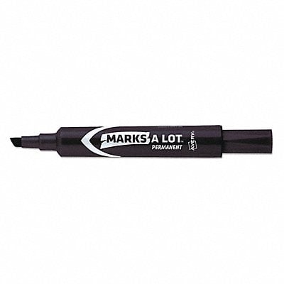 Permanent Marker Black Chisel Tip PK12 MPN:07888