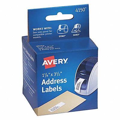 Address Labels 260 White PK2 MPN:4150