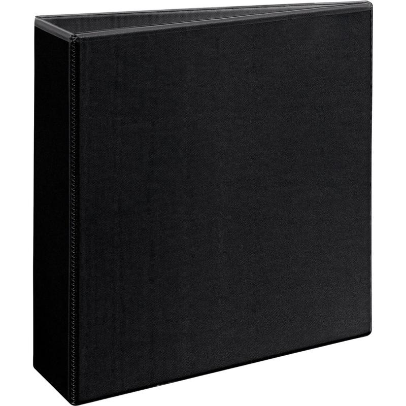 Avery Durable View 3-Ring Binder, 3in Slant Rings, Black (Min Order Qty 5) MPN:17041