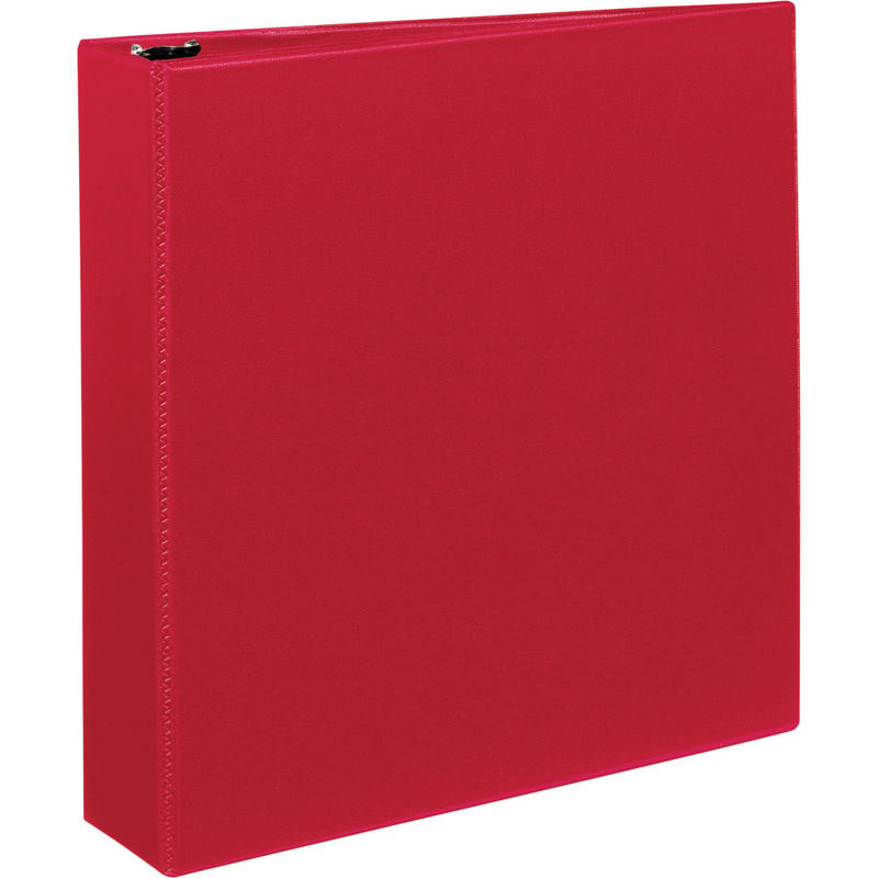 Avery Durable 3-Ring Binder With EZ-Turn Rings, 2in Ring 45% Recycled, Red (Min Order Qty 7) MPN:27203