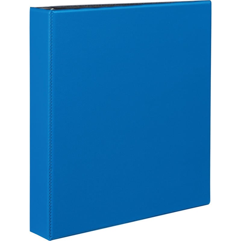 Avery Durable 3-Ring Binder With EZ-Turn Rings, 1 1/2in D-Rings, 46% Recycled, Blue (Min Order Qty 9) MPN:27351